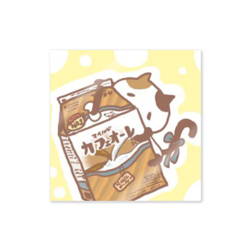 カフェオレ擬態ねこ Sticker