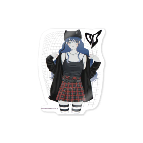 ☠️ロックな女☠️ Sticker