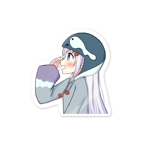 叫ぶしゃけ子ちゃん Sticker