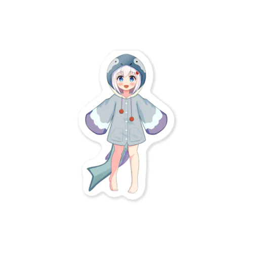 魚のしゃけ子ちゃん Sticker