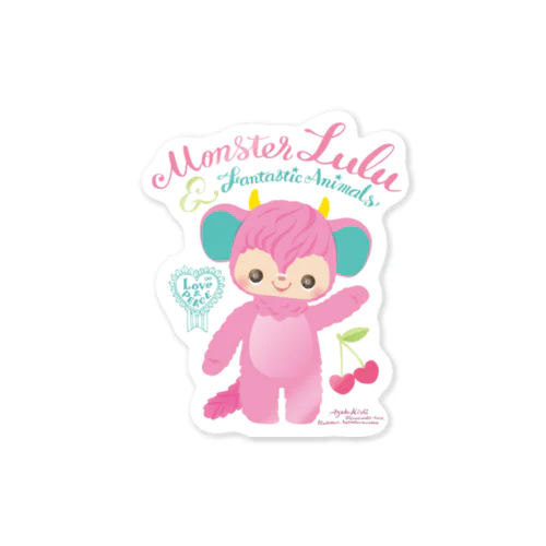 MONSTER LULU ZAKKA ステッカー