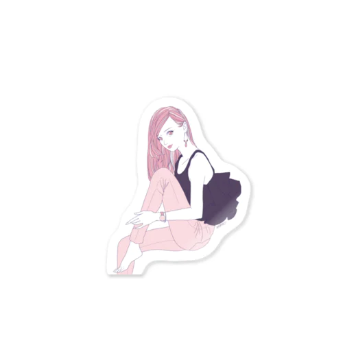 REIWA GIRL Sticker