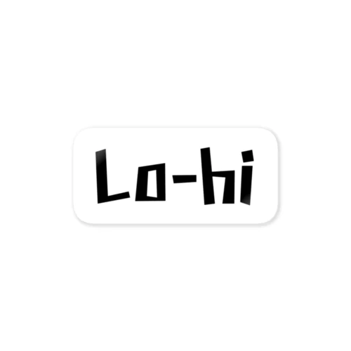 Lo-hi - 2 Sticker