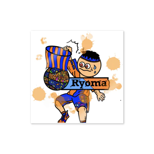 YATTEKO Ryoma Sticker