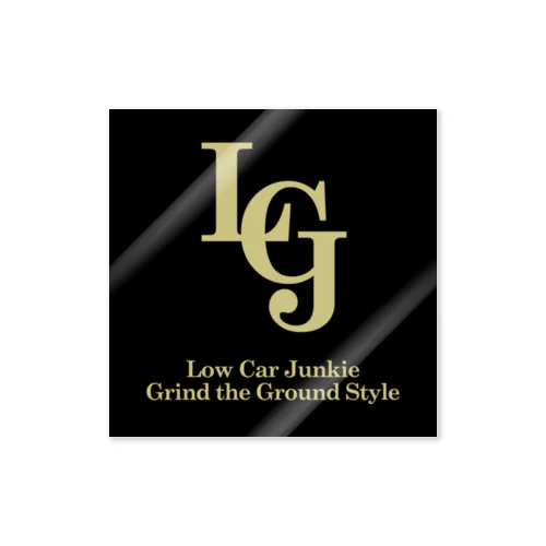 #LOWCARJUNKIE "LCJ Tobacco🚬" Logo Sticker Sticker