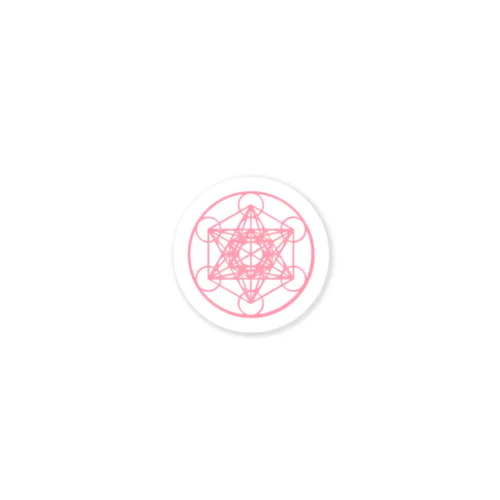 浄化-メタトロンキューブ-Metatron Cube- Sticker