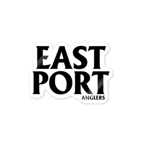 EAST PORT BLACK LOGO ステッカー