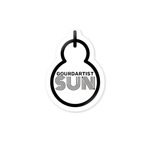 gourdartist.sun Sticker