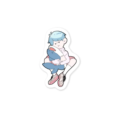 サメすきくん Sticker