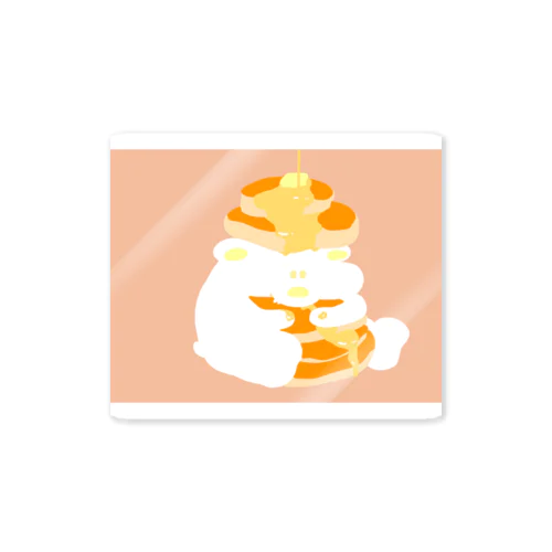 くまちゃんとホットケーキ Sticker