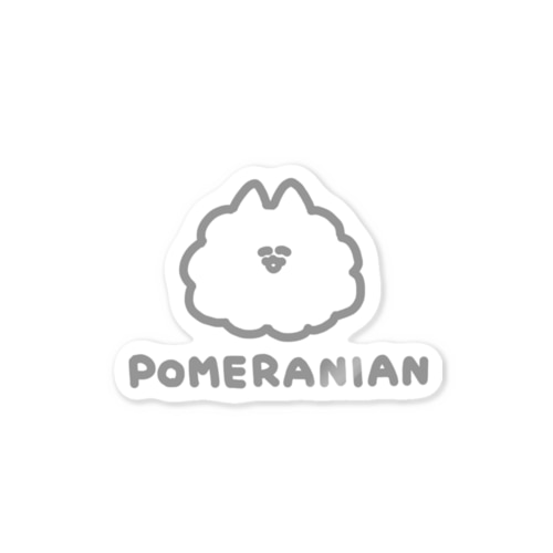 POMERANIAN Sticker