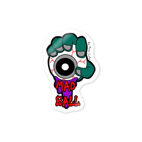 MAD BALL Sticker