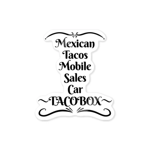 Tacobox ステッカー