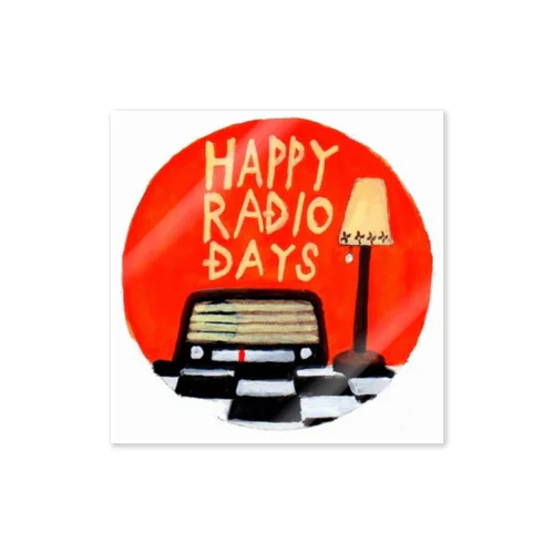 HAPPY RADIO DAYS ステッカー