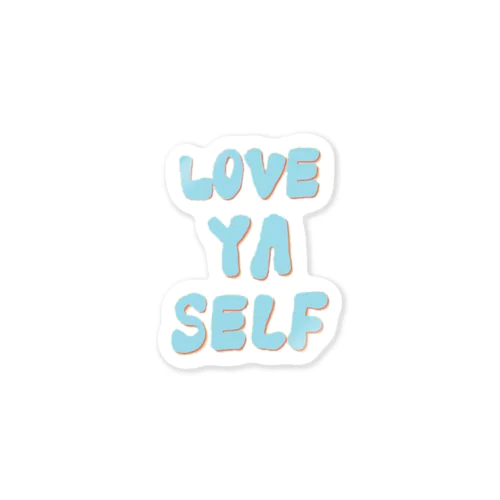 love ya self Sticker