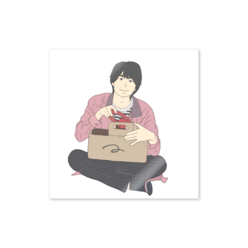 プレゼント男子 Sticker