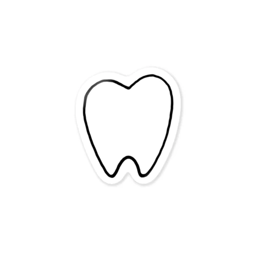 歯は歯の歯 Sticker