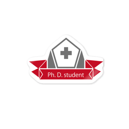 Ph.D.student Sticker