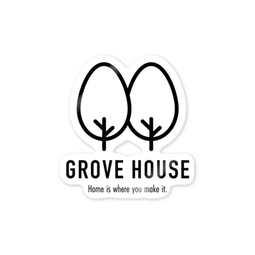 GROVE HOUSE Sticker