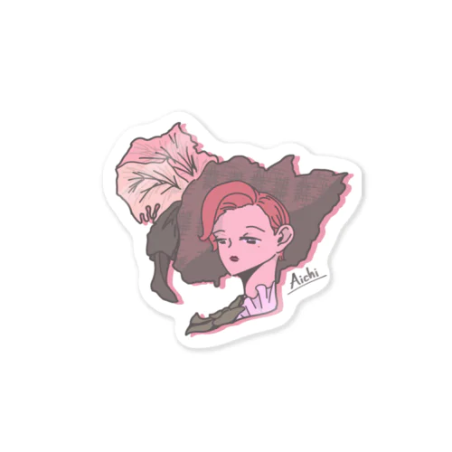 愛知る貴婦人 Sticker