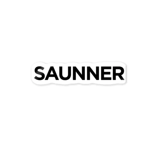 SAUNNER　サウナー　SAUNA　サウナ Sticker