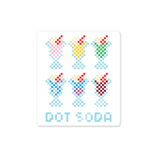 ドット絵ソーダ（DOT SODA） Sticker