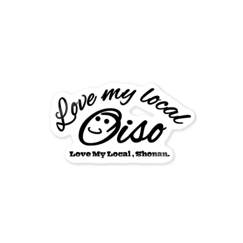 LML- Love My Local Oiso - バックプリント Sticker