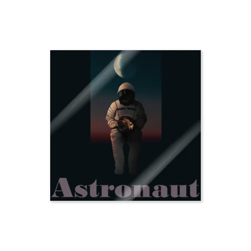 Astronaut Sticker