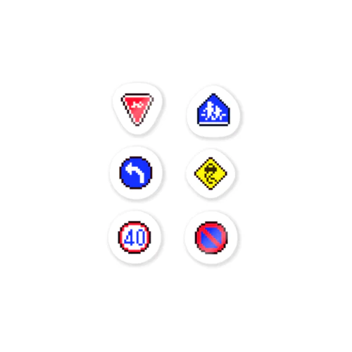 TRAFFIC SIGNステッカー1 ステッカー