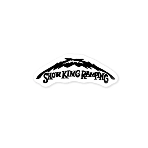 SnowKingRampingステッカー 스티커