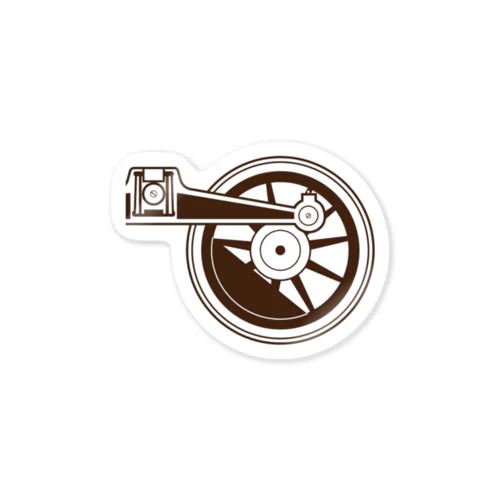 アプト式機関車動輪(1軸ビッグ) Sticker