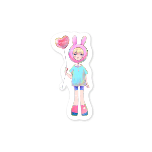 ときめくバニーボーイくん Sticker