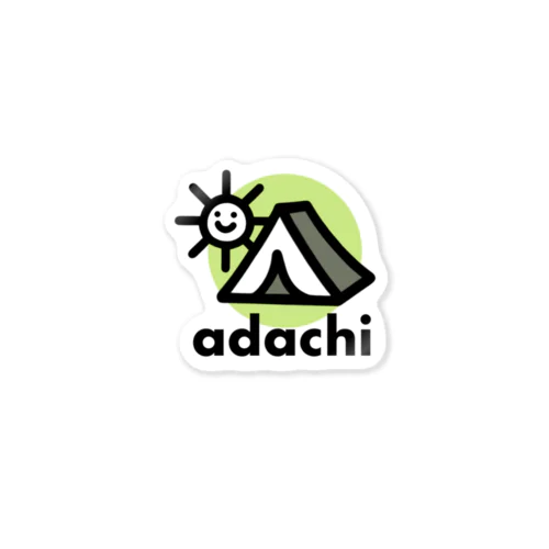 adachiくん ステッカー