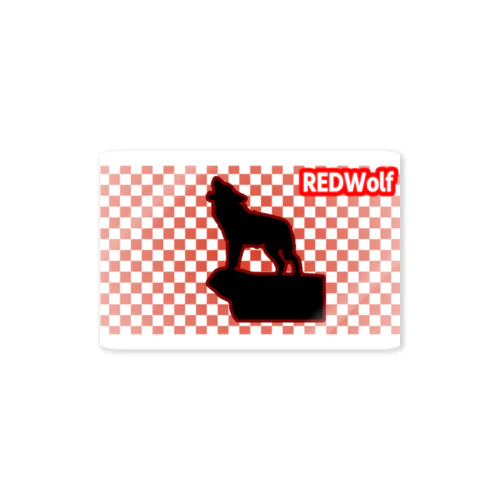 REDWolfオリジナルグッズ Sticker