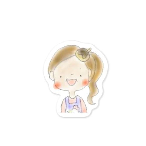 たこ焼きGIRL Sticker