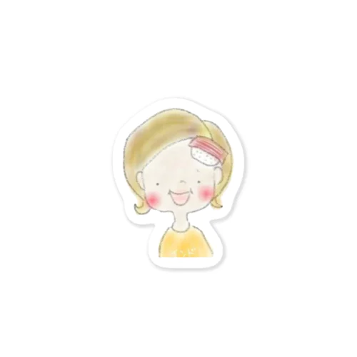 インドマグロの女 Sticker