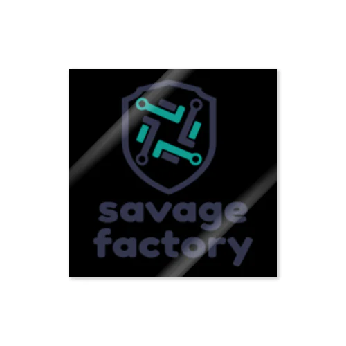 Savage Factory Sticker