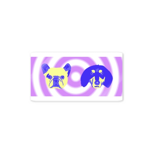 ケリブン　ピンク丸 Sticker