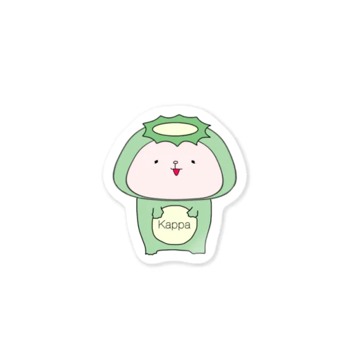 Kappaうささん Sticker