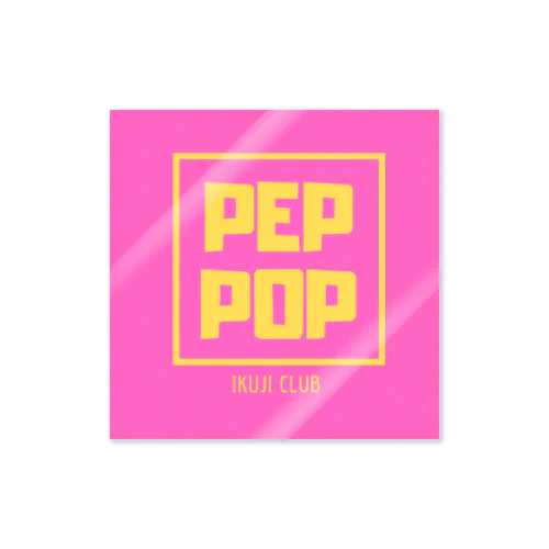 PEP☆POP  IKUJI CLBU のステッカー Sticker