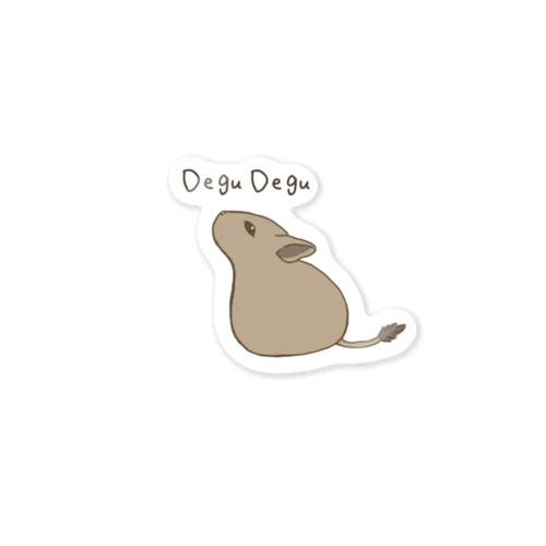 DEGU_DEGU ステッカー