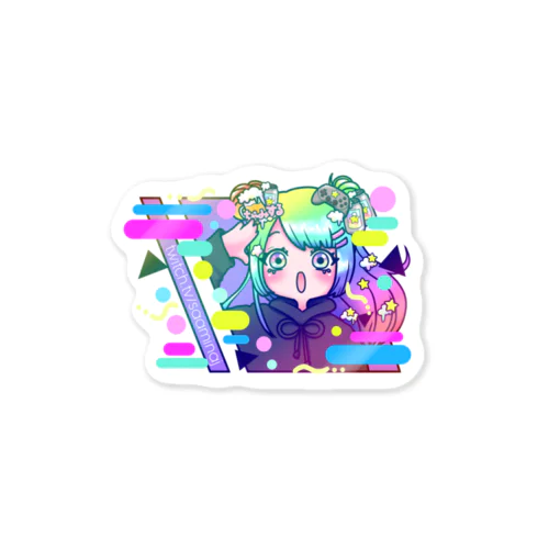 ヤホイミガール Sticker