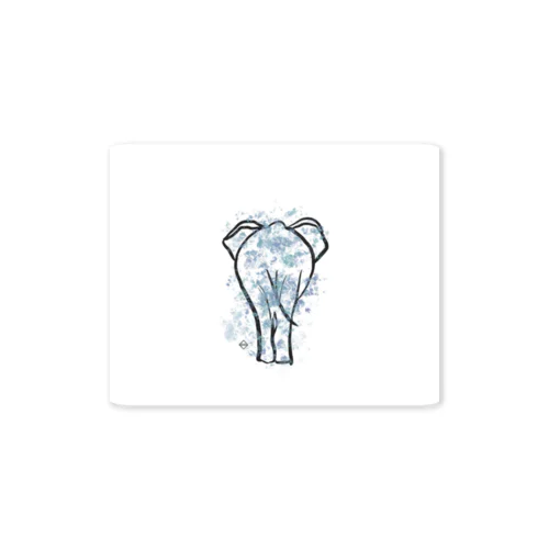 ぞうのおしり Sticker