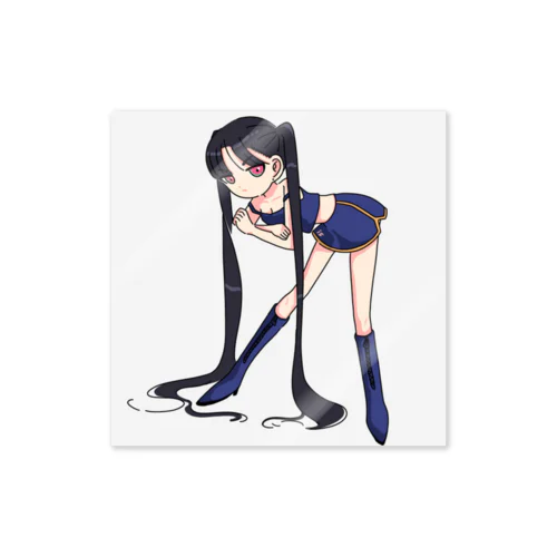 強キナ女ノ子 Sticker