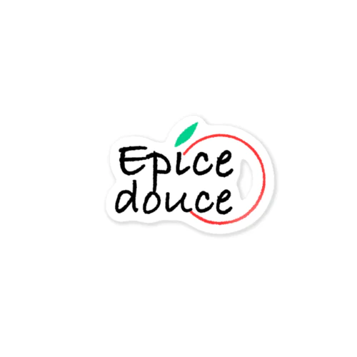 epice dolce ロゴ ステッカー