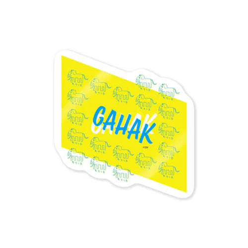 GAHAK（画伯） SERIES - FOX Sticker