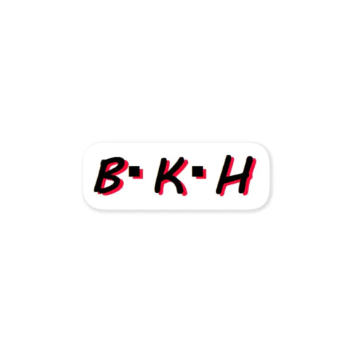 B・K・H Sticker