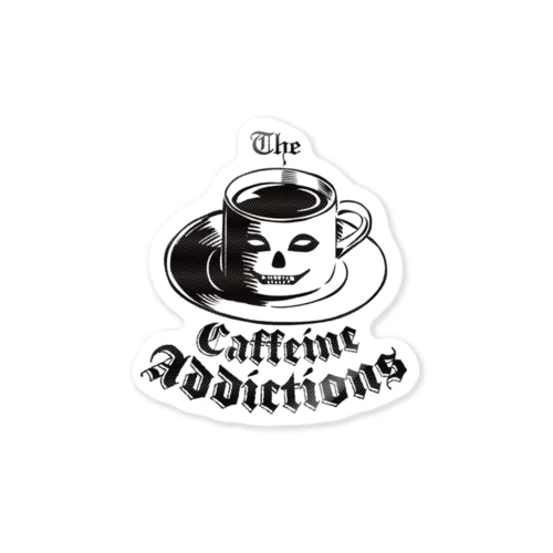 地獄の休憩 The CAFFEINE ADDICTIONS (Hell Breaks) ステッカー