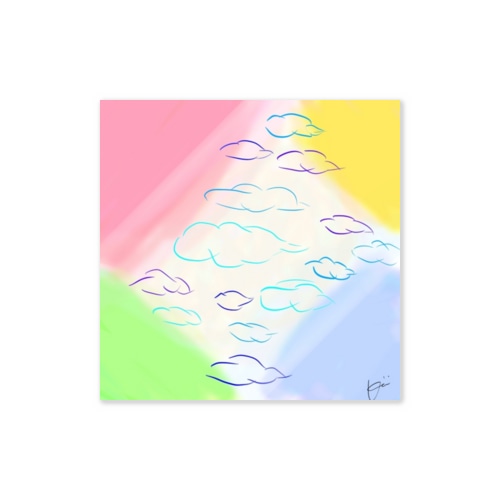 空の色 Sticker