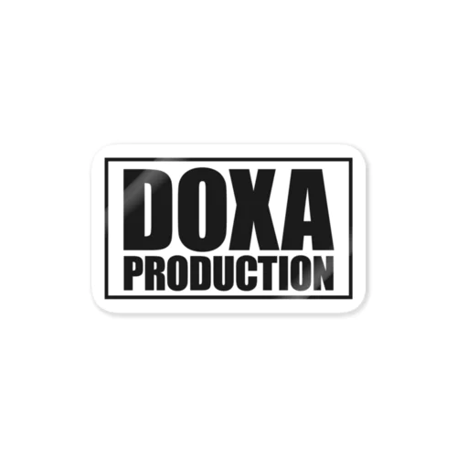 DOXA PRODUCTION（黒） ステッカー